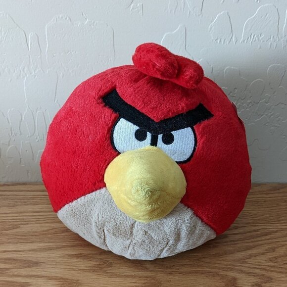 Red Angry Bird Plush - 7 in. - Picture 1 of 2